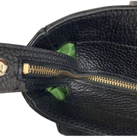 Kate Spade New York Black Pebbled‎ Leather Tote Bag - Picture 9 of 12